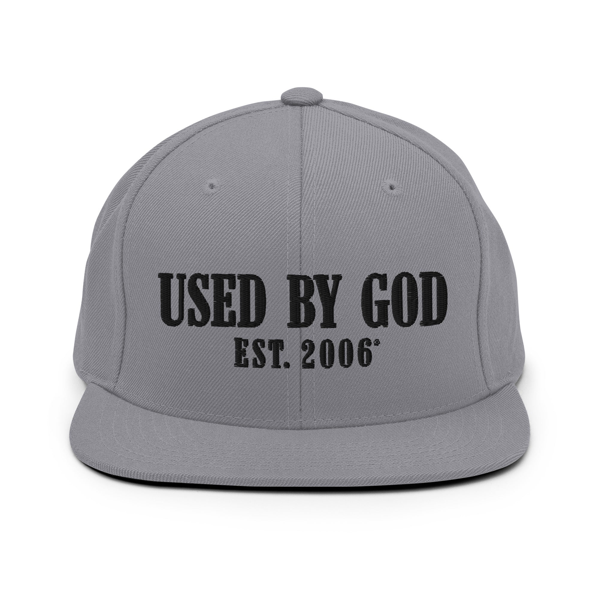 Used By God Est. 2006 Original Snapback Hat