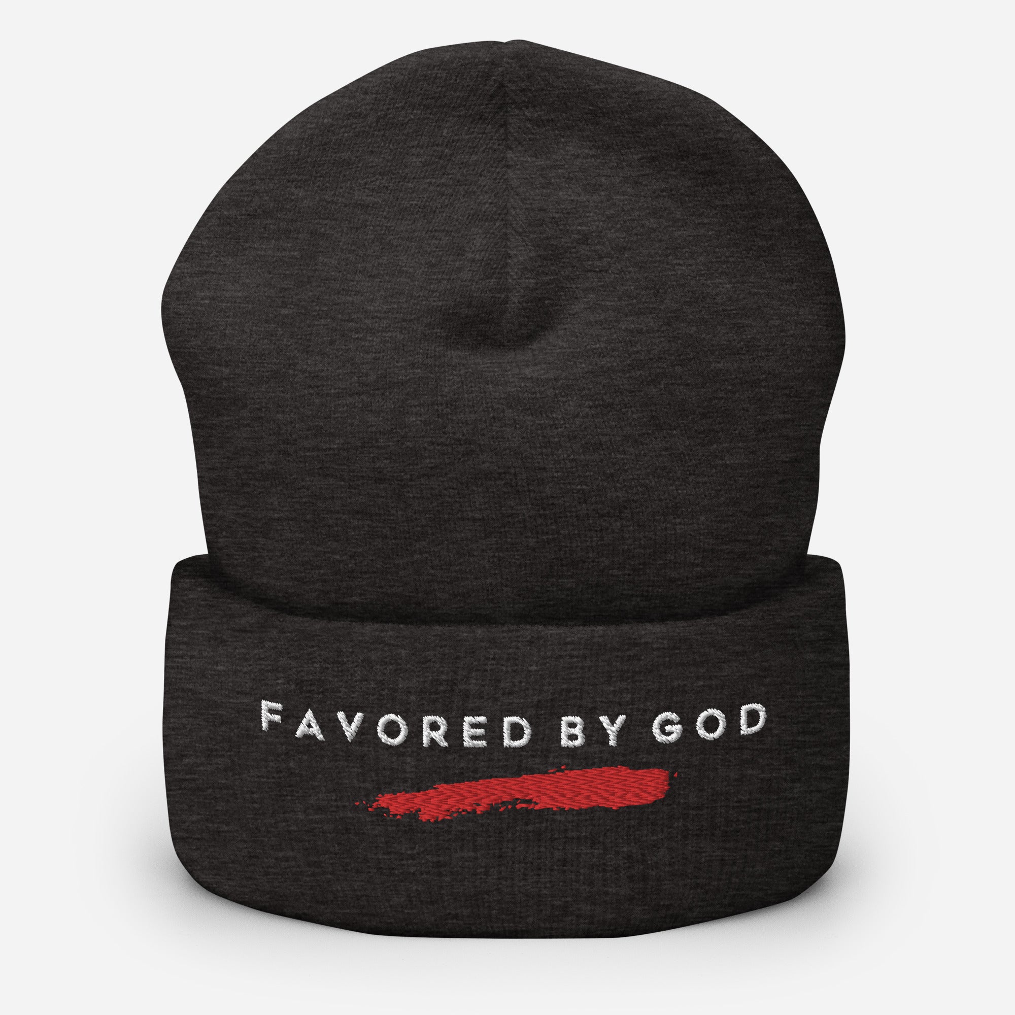 By His Stripes Favored Beanie