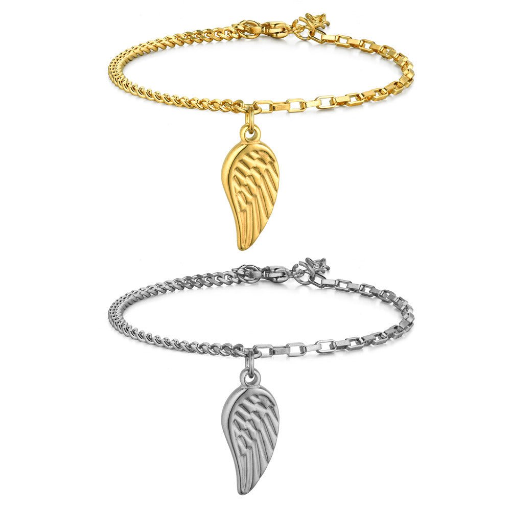 Silver Angel Wing Bracelet