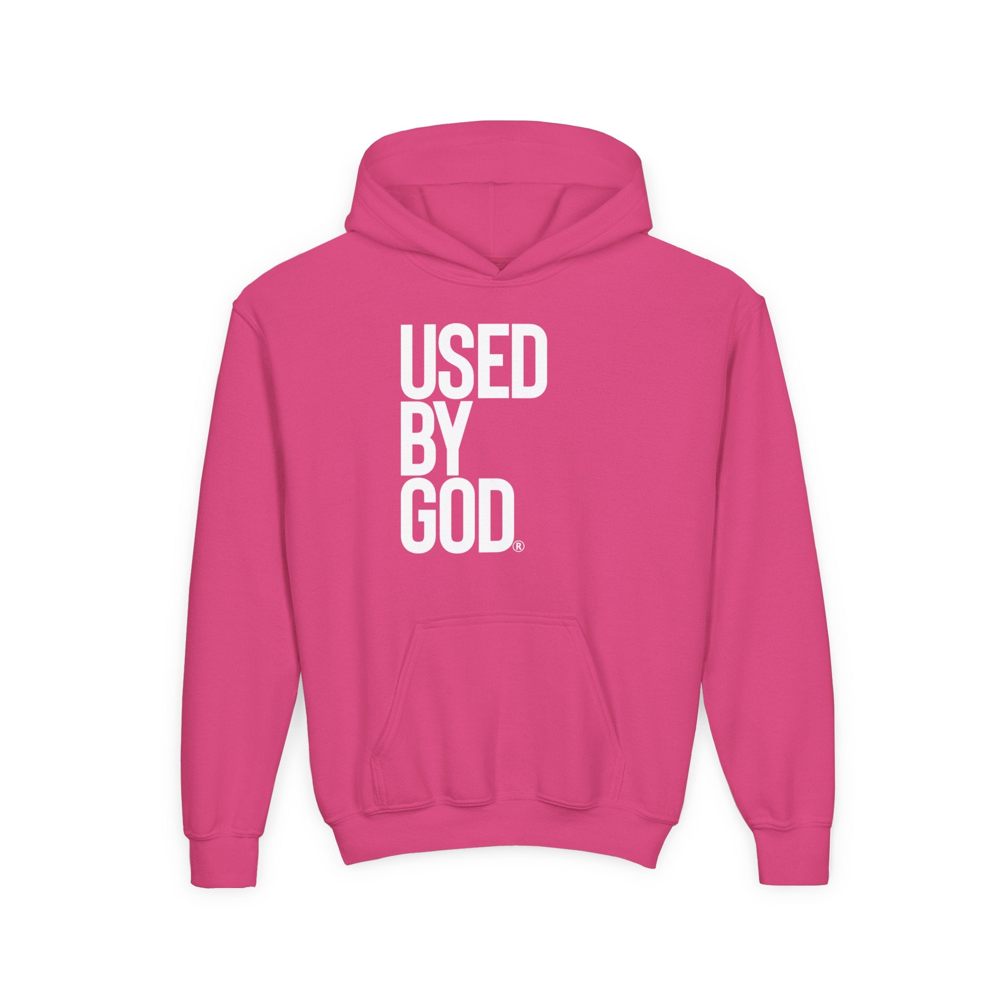 UBG Logo Kids Hoodie Hot Pink