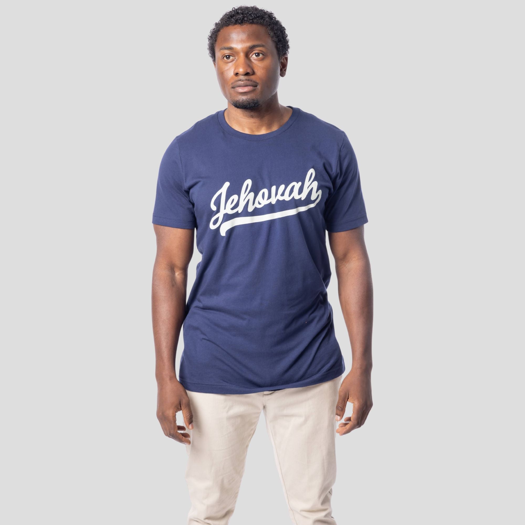 Jehovah Tee (Navy)