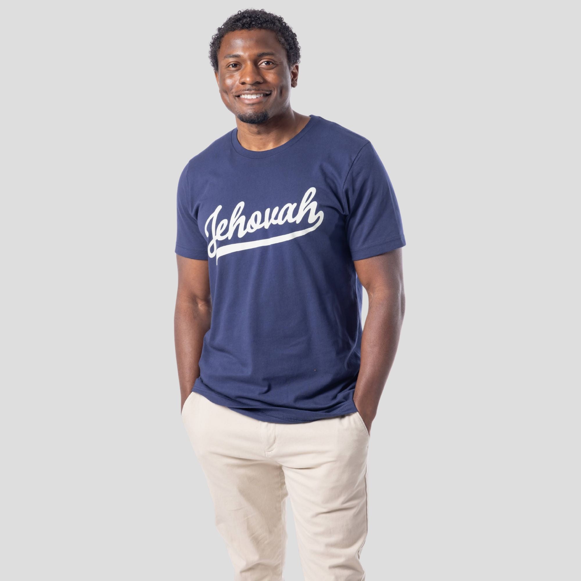 Jehovah Tee (Navy)