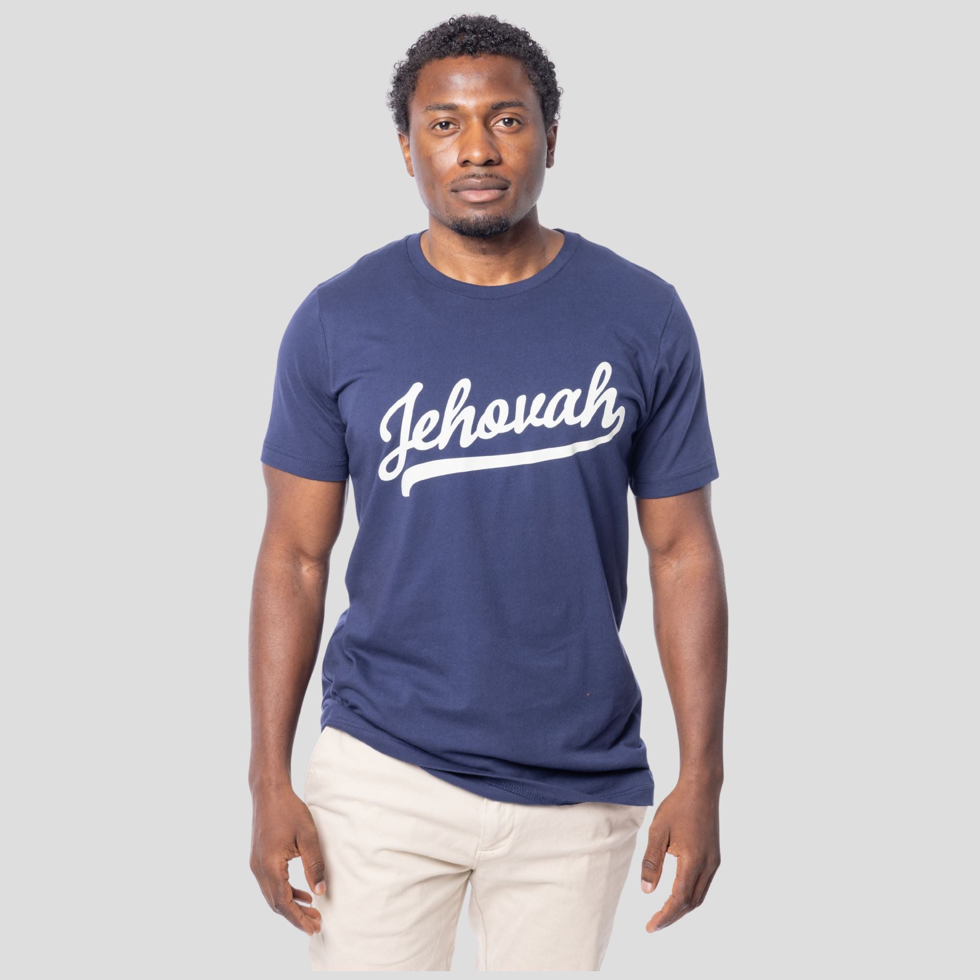 Jehovah Tee (Navy)