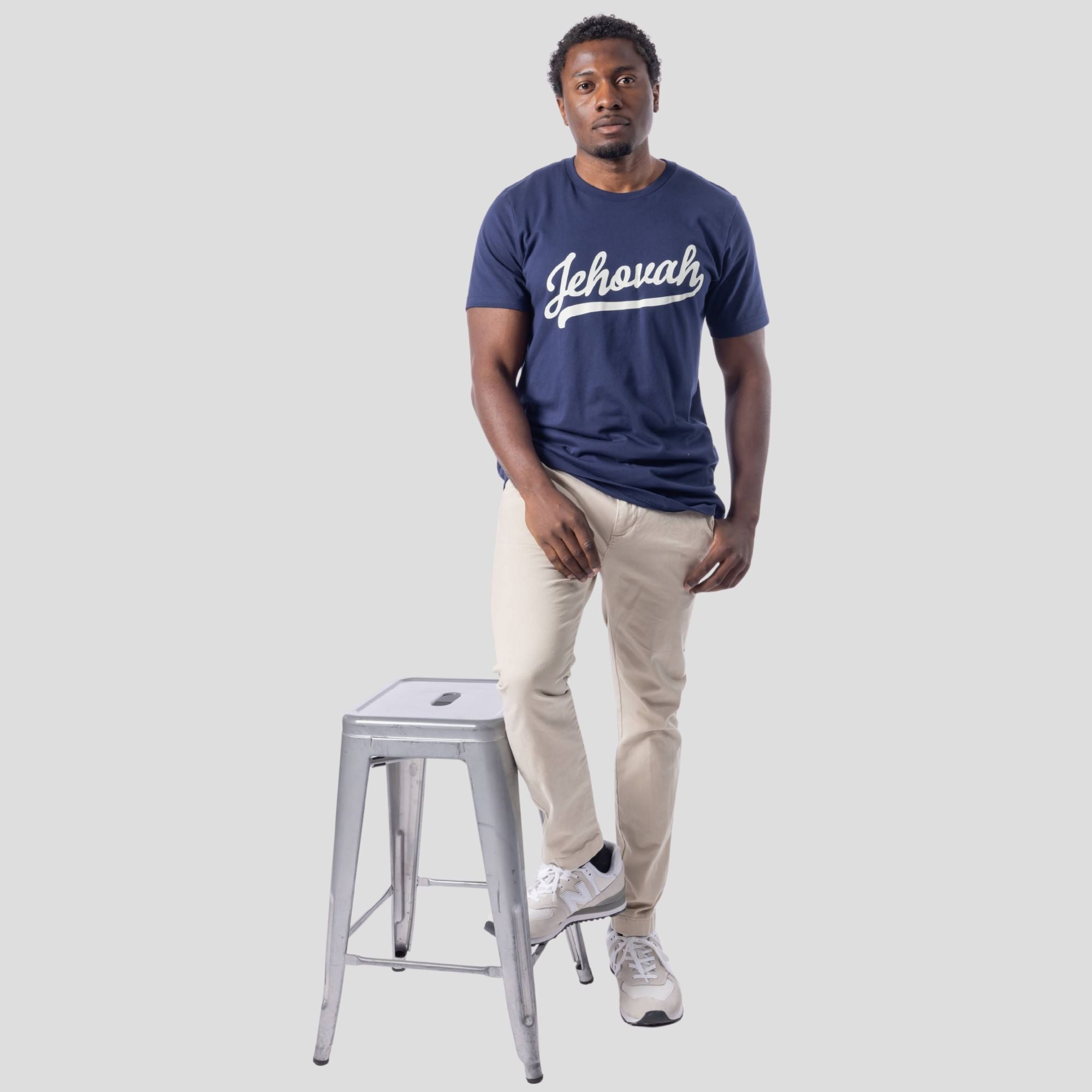 Jehovah Tee (Navy)