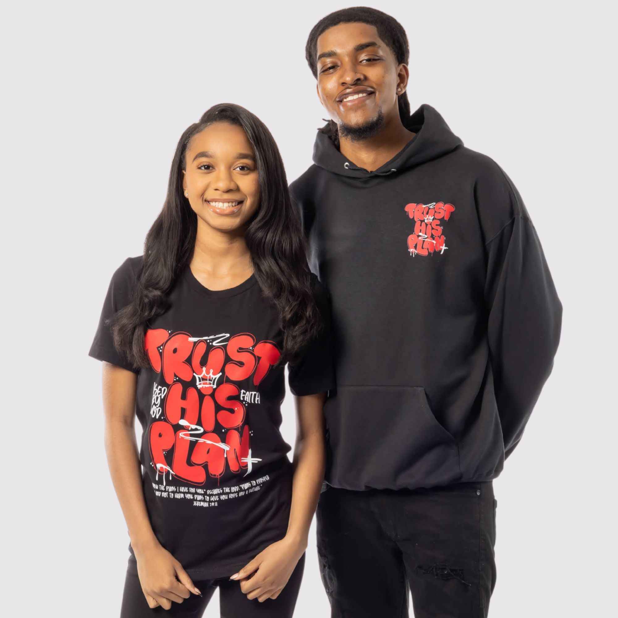 Trust His Plan Jeremiah Hoodie + FREE TEE