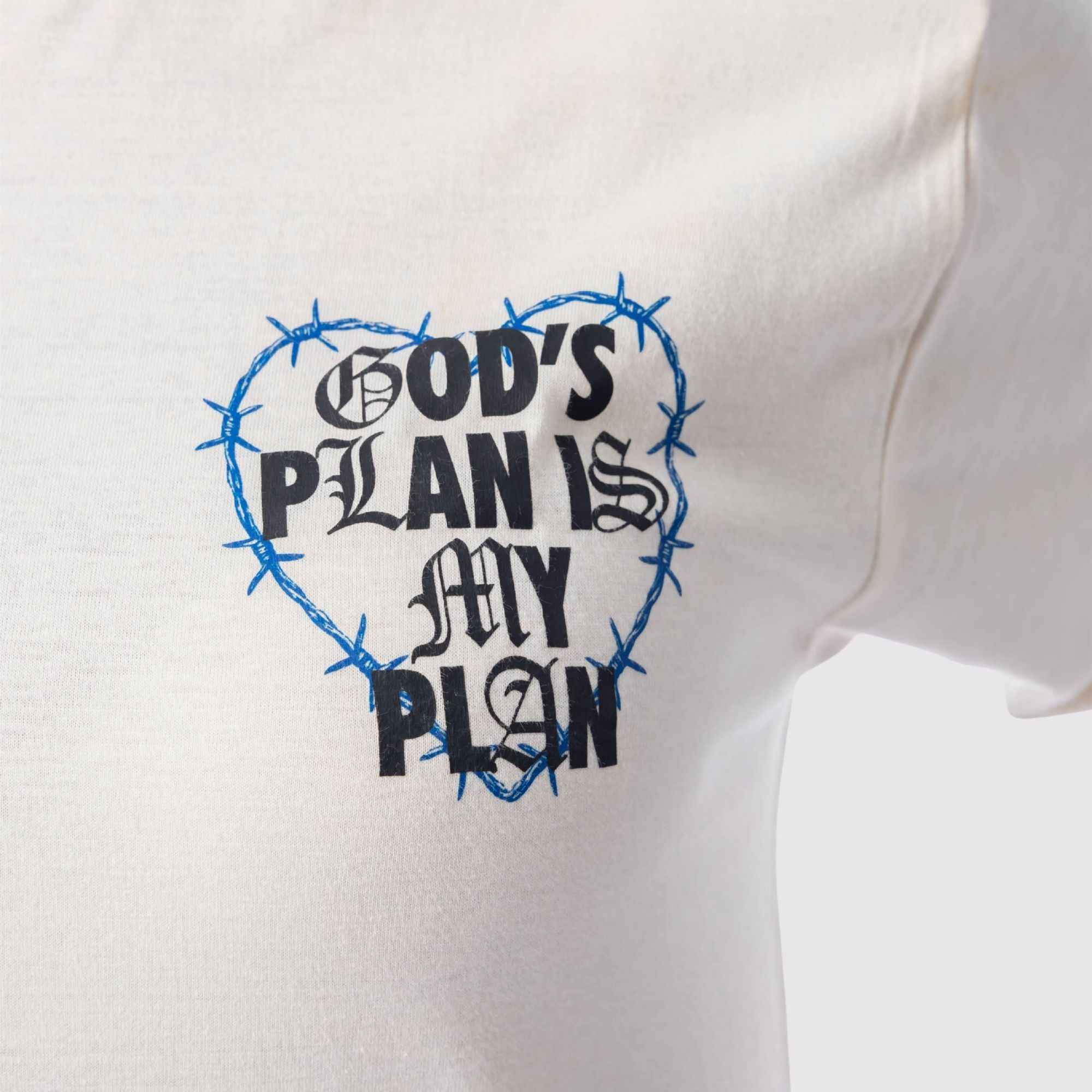Covered By Grace God's Plan Short Set (Off White)