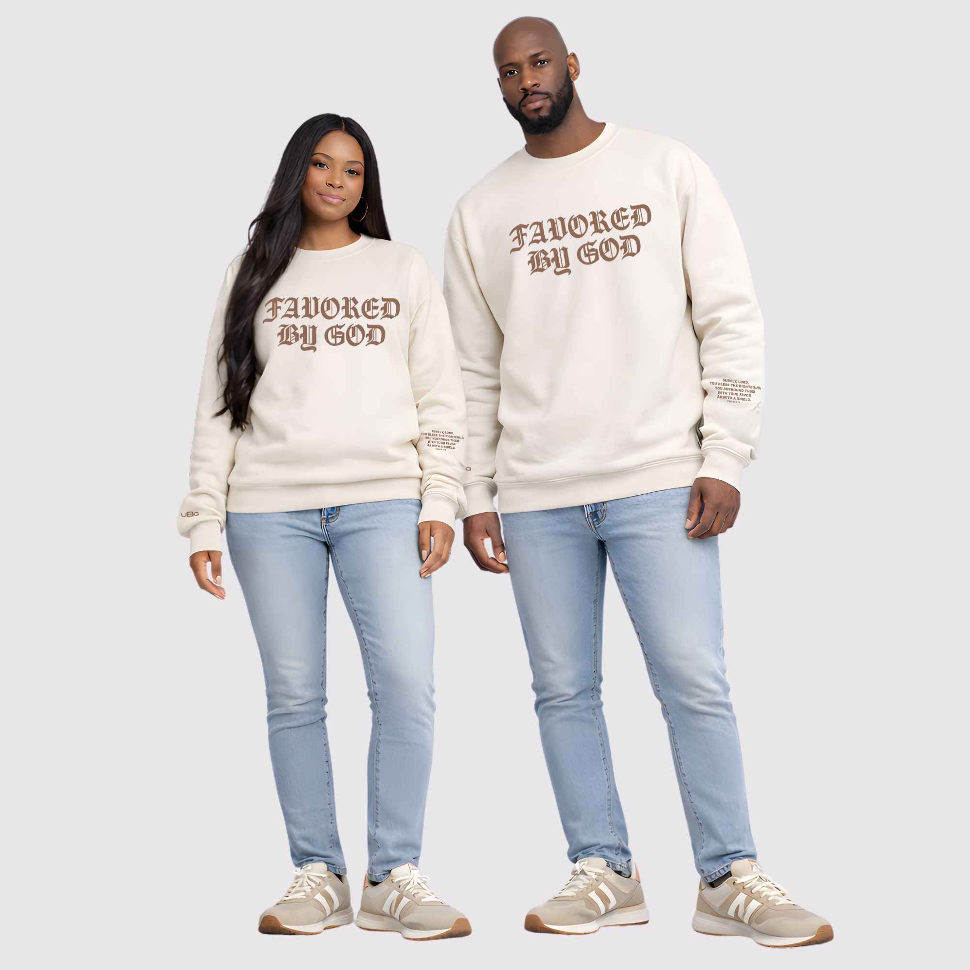 Favored By God Sweatshirt Natural