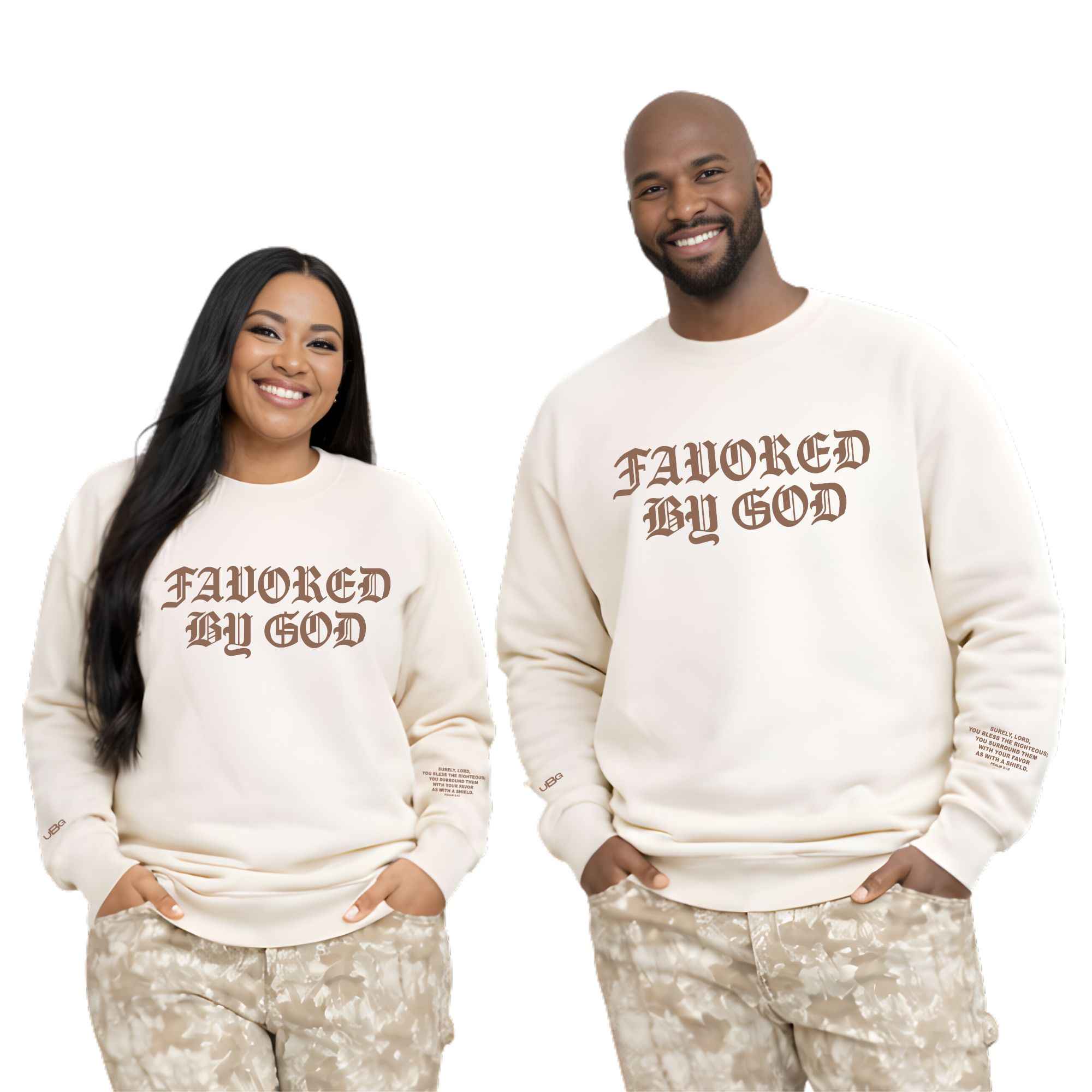 Favored By God Sweatshirt Natural