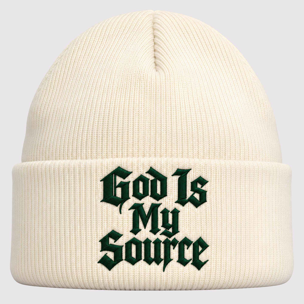 God Is My Source Beanie