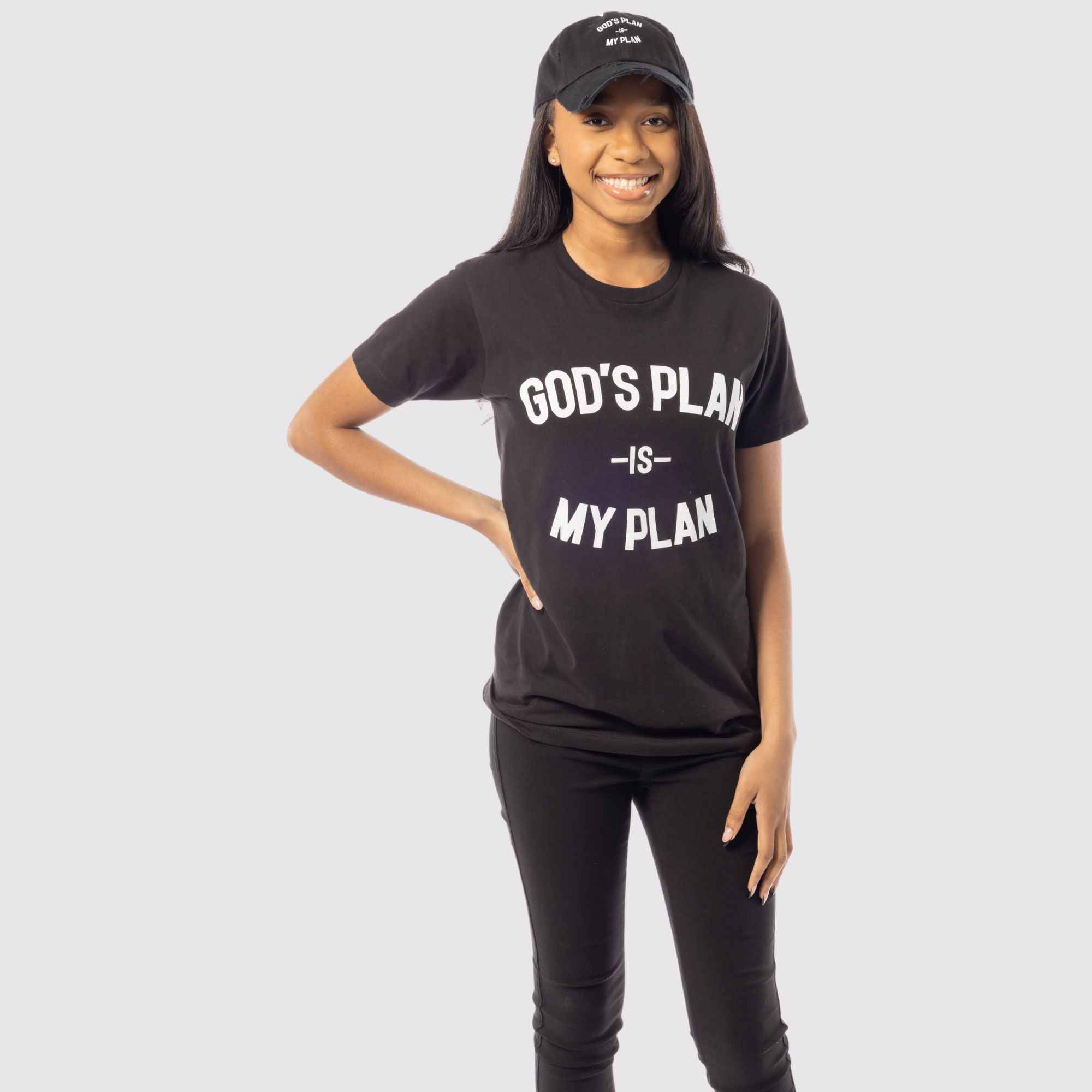 God's Plan My Plan T-Shirt & Hat Bundle Eternal