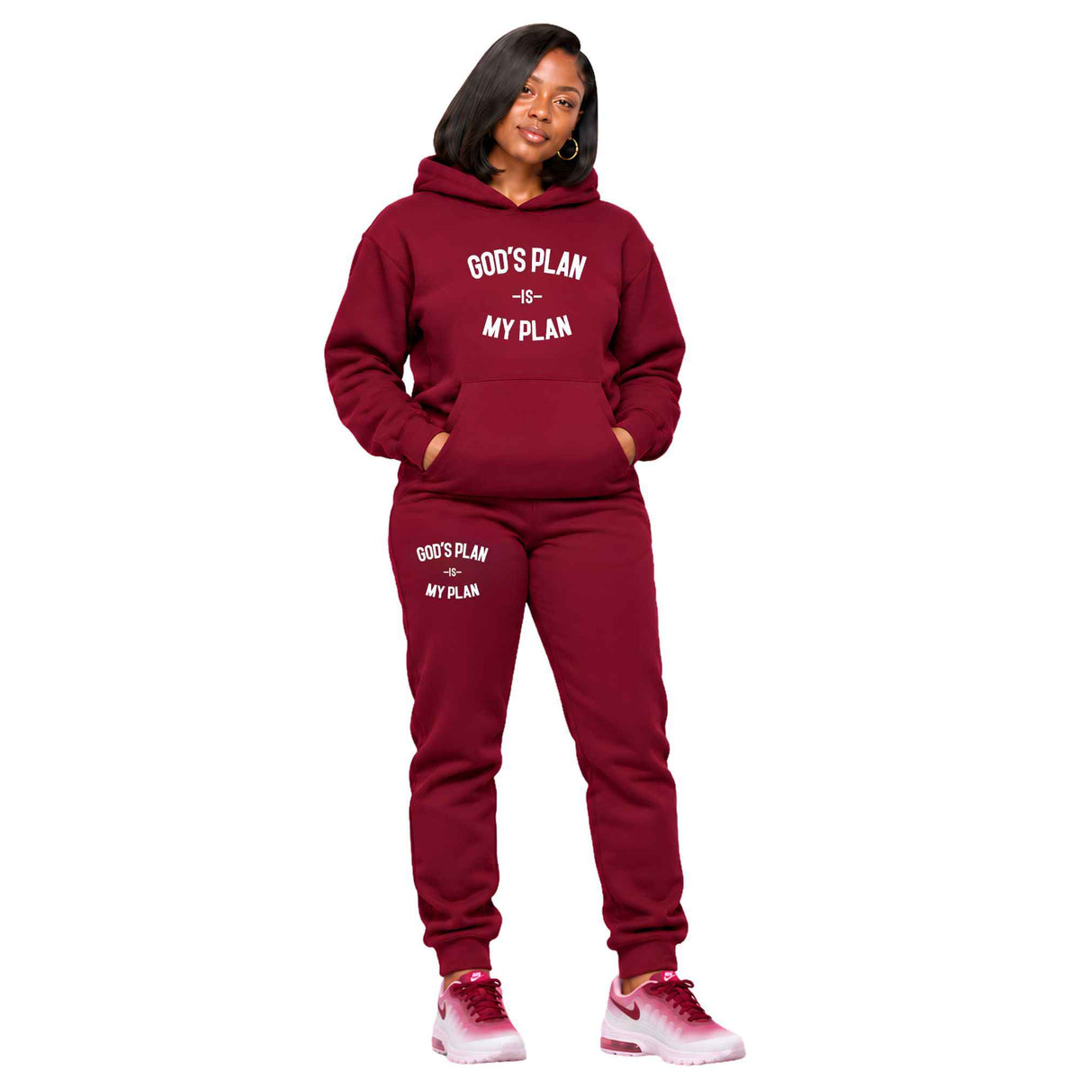 God's Plan My Plan Jogger Set Original