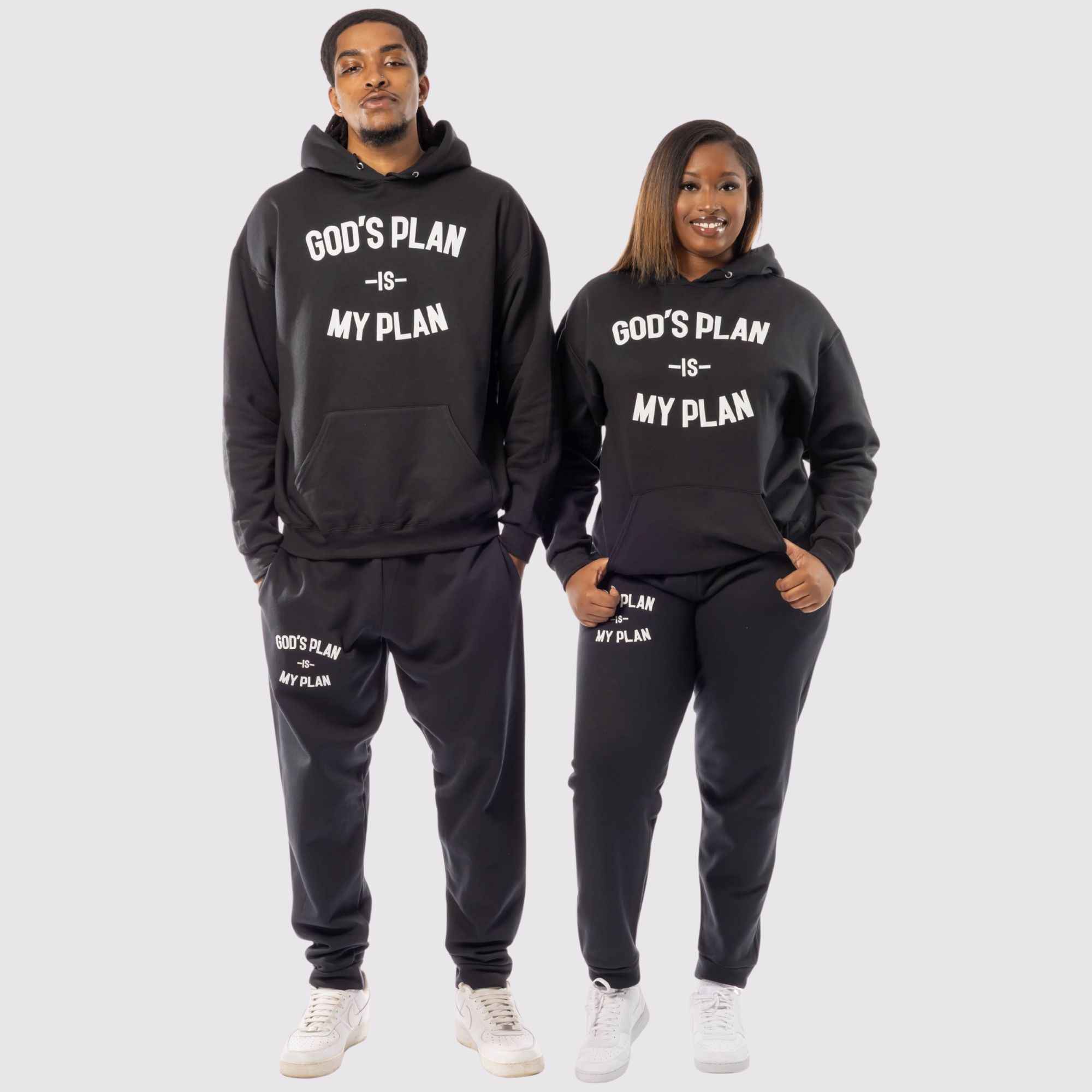 God's Plan My Plan Jogger Set