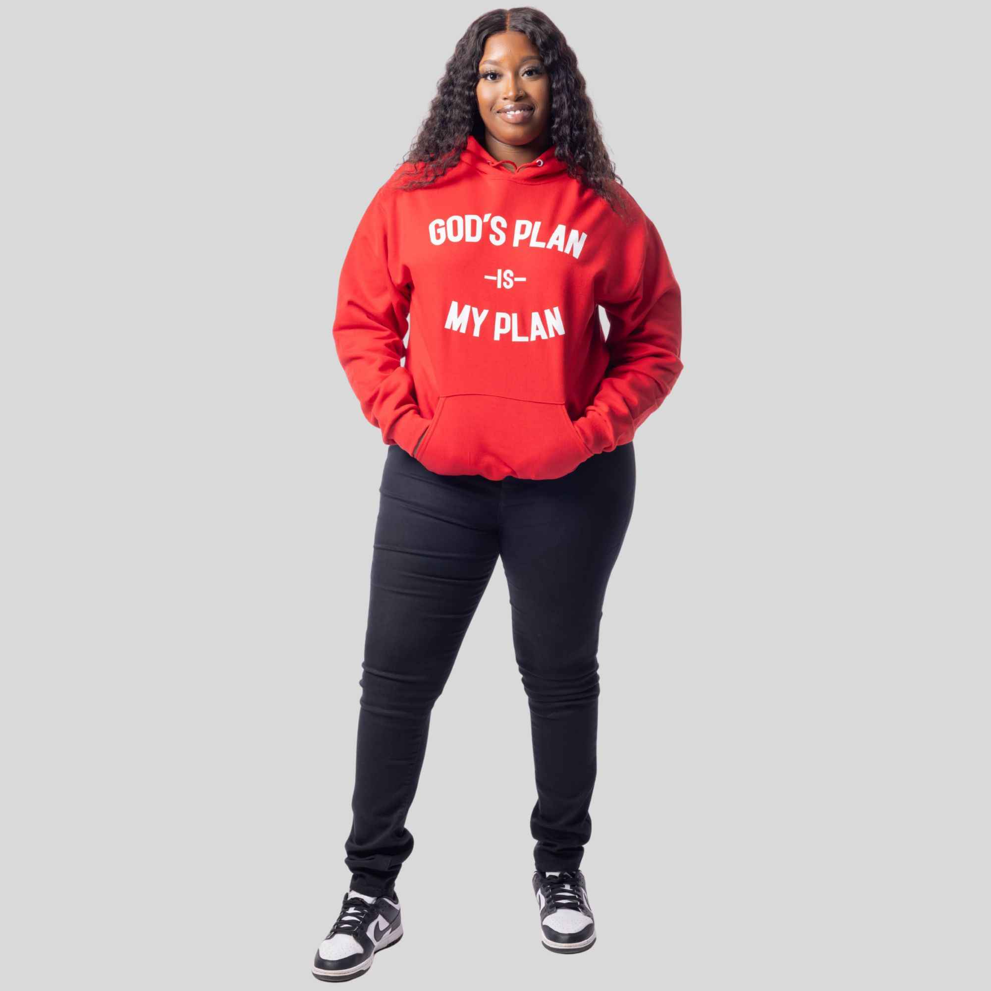 God's Plan Is My Plan Hoodie (Fire)