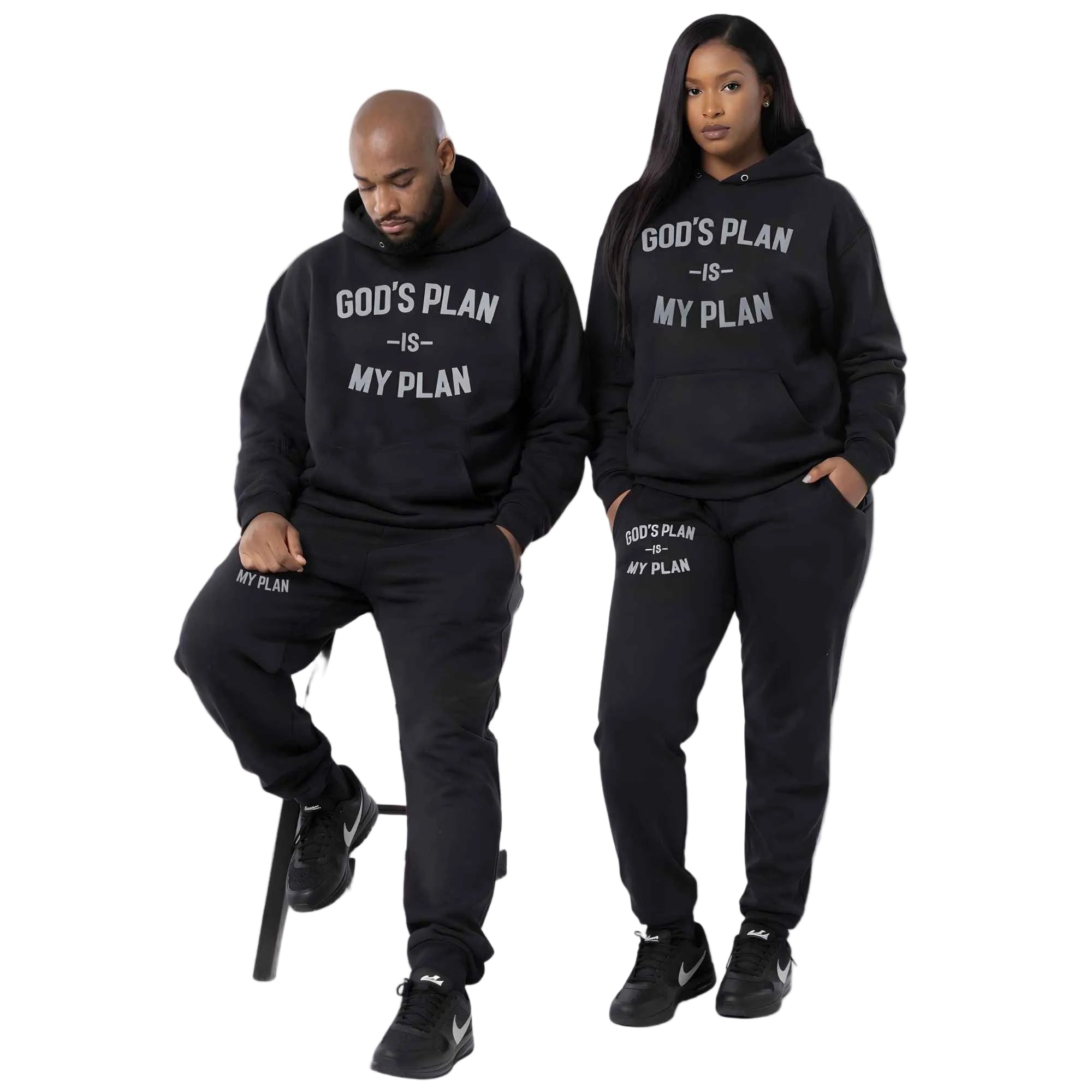 God's Plan My Plan Joggers, Jehovah Jogger Set, Used By God, Used By God Clothing, Christian Apparel, Christian T-Shirts, Christian Shirts, christian t shirts for women, Men's Christian T-Shirt, Christian Clothing, God Shirts, christian clothing t shirts, Christian Sweatshirts, womens christian t shirts, t-shirts about jesus, God Clothing, Jesus Hoodie, Jesus Clothes, God Is Dope, Art Of Homage, Red Letter Clothing, Elevated Faith, Beacon Threads, God The Father Apparel, God's Plan, God Made 