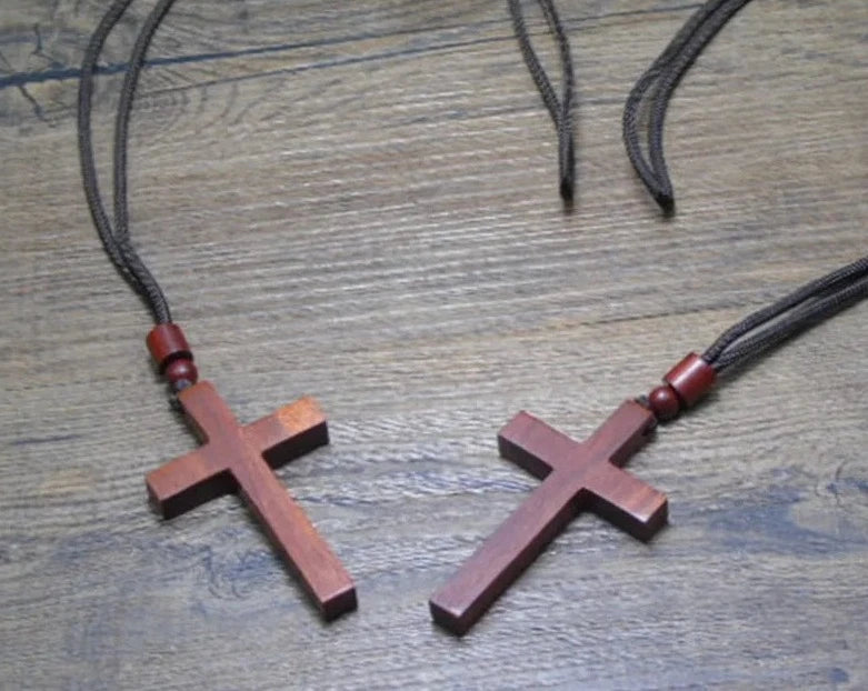 wooden cross, wood cross, cross, used by god, christian apparel, christian jewelry, christian cross, jesus cross, vintage cross, cross necklace