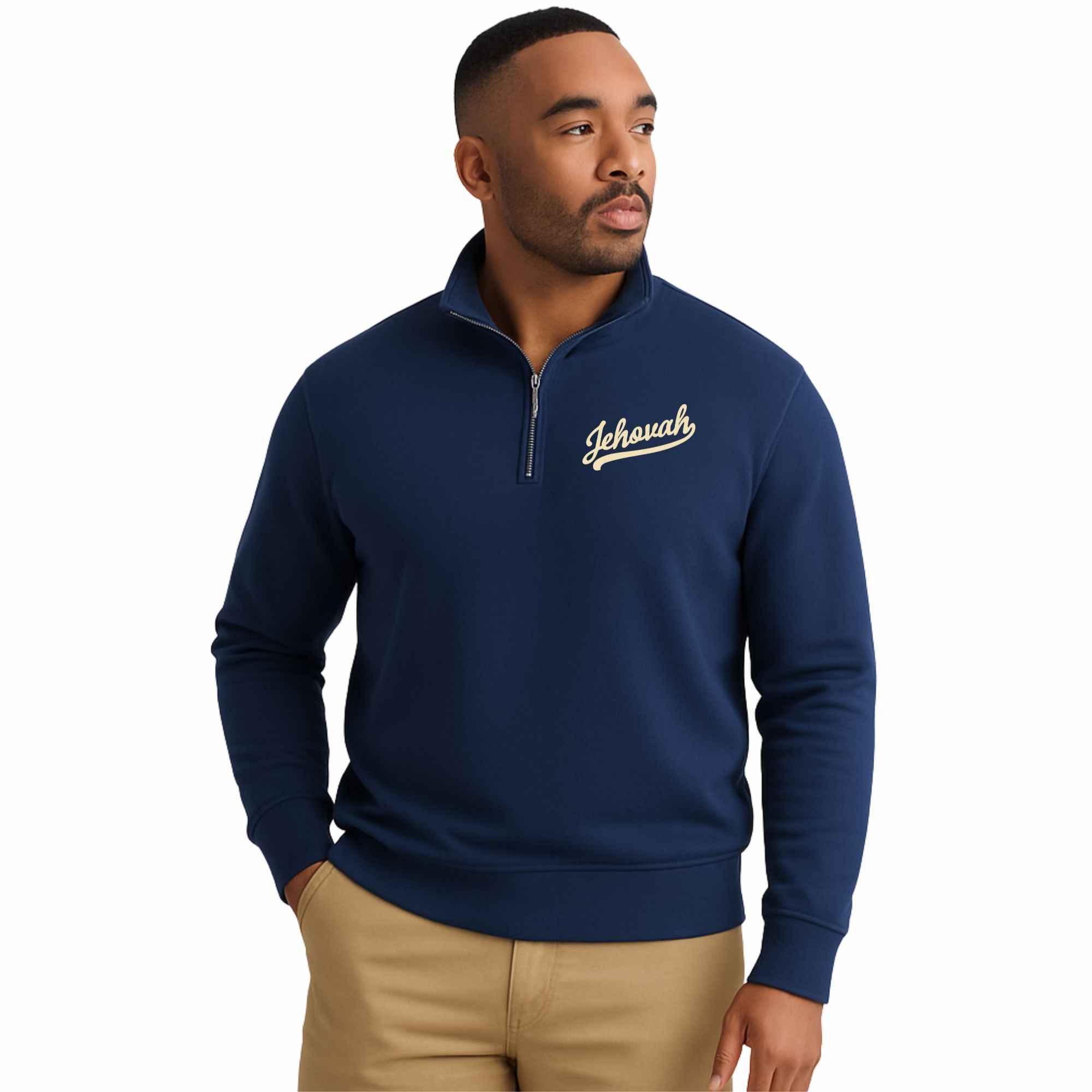 Jehovah Quarter Zip Pullover, Used By God, Used By God Clothing, Christian Apparel, Christian T-Shirts, Christian Shirts, christian t shirts for women, Men's Christian T-Shirt, Christian Clothing, God Shirts, christian clothing t shirts, Christian Sweatshirts, womens christian t shirts, t-shirts about jesus, God Clothing, Jesus Hoodie, Jesus Clothes, God Is Dope, Art Of Homage, Red Letter Clothing, Elevated Faith, Beacon Threads, God The Father Apparel, Jehovah Jireh Shirt, Polo Quarterzip