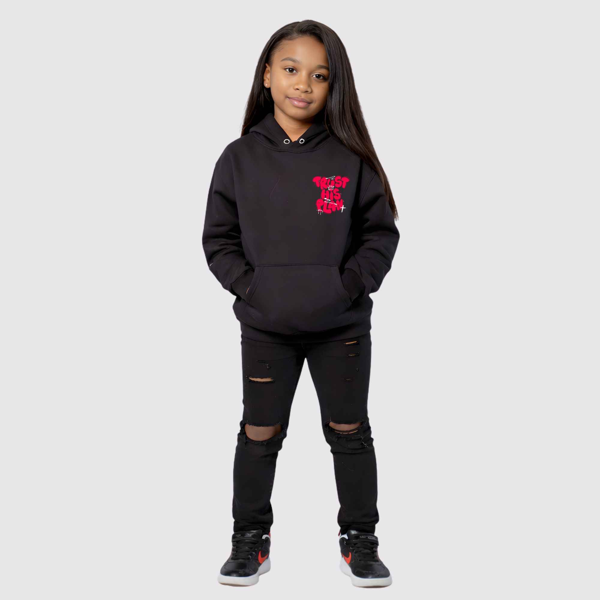 Trust His Plan Jeremiah Kids Hoodie