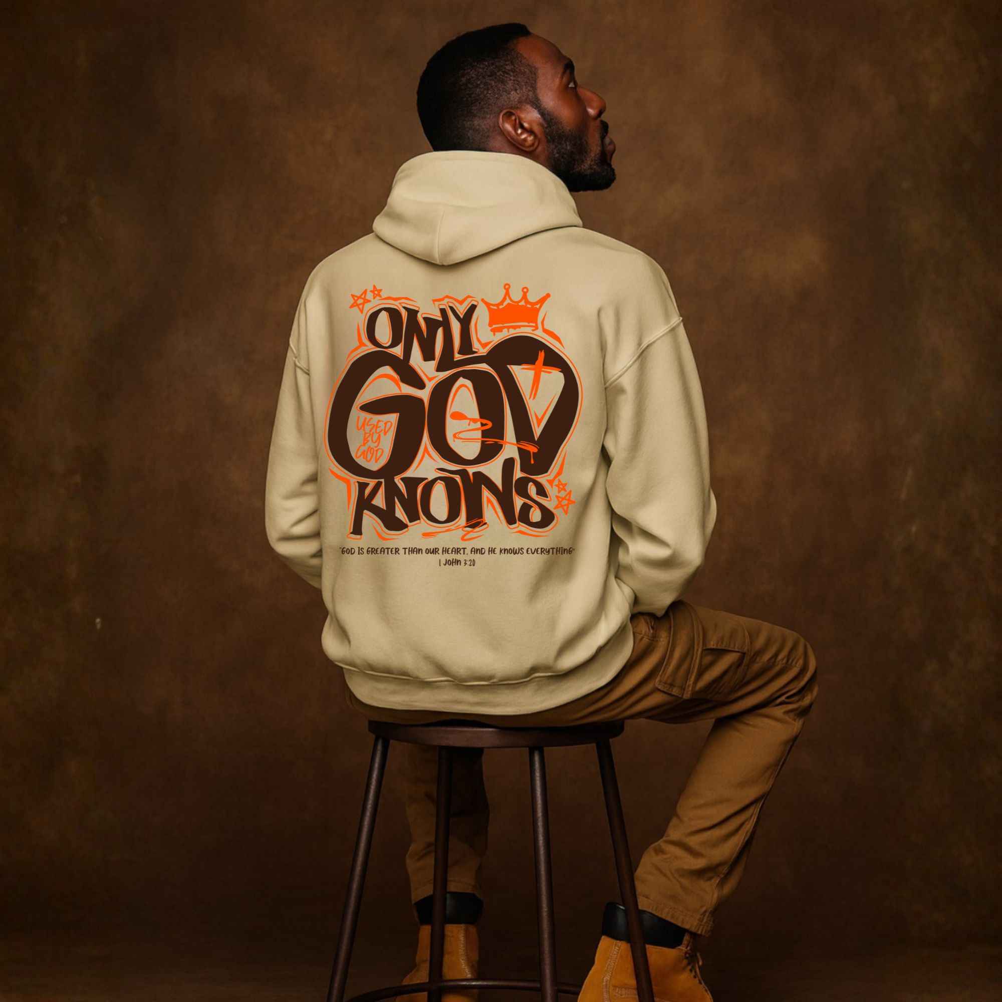 Only God Knows Unisex Hoodie | Christian Hoodie | Used By God