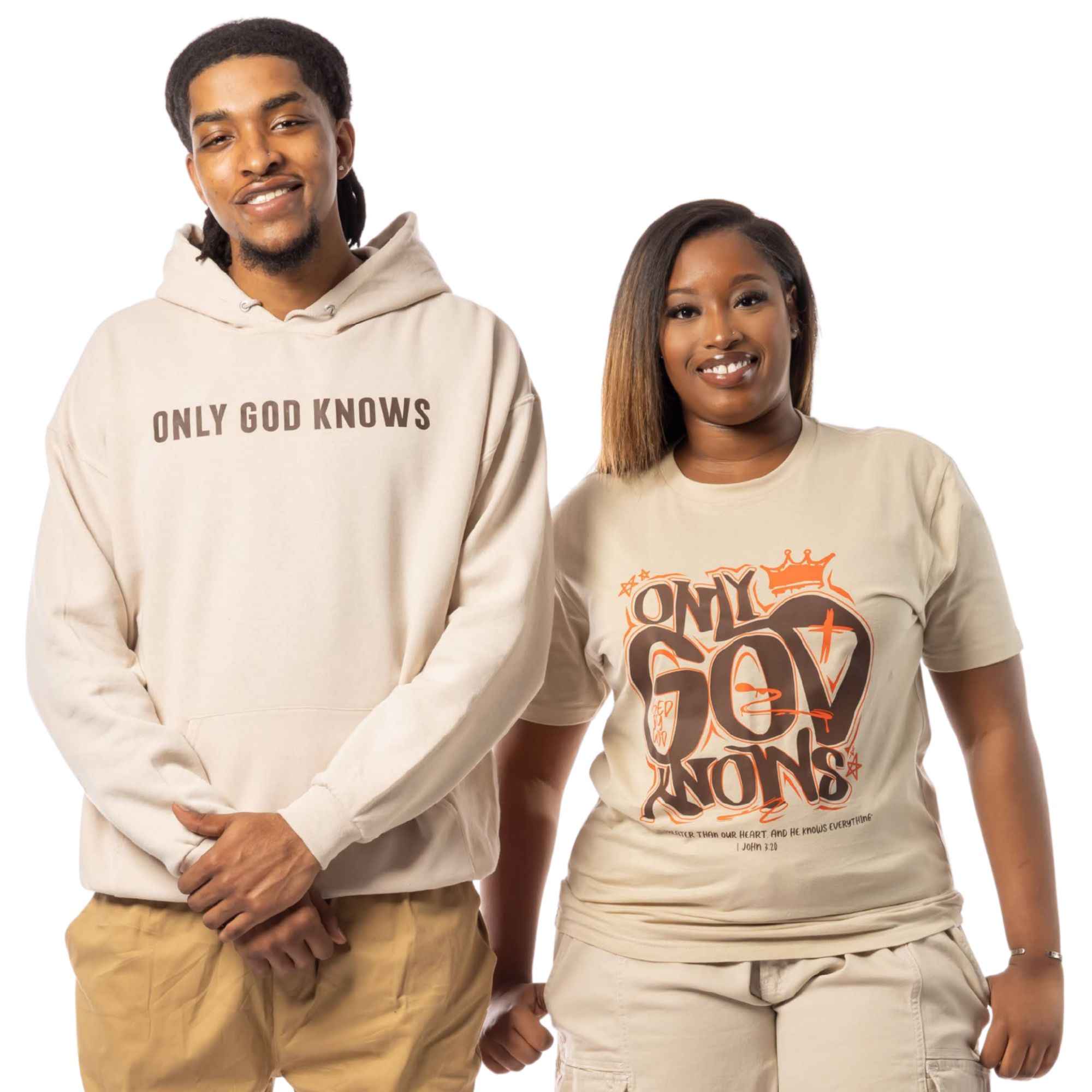 い*y様 GOD ONLY KNOWS CROPPED SWEAT HOODIE Only God Knows Unisex Hoodie & Tee | Christian Hoodie| Used By God