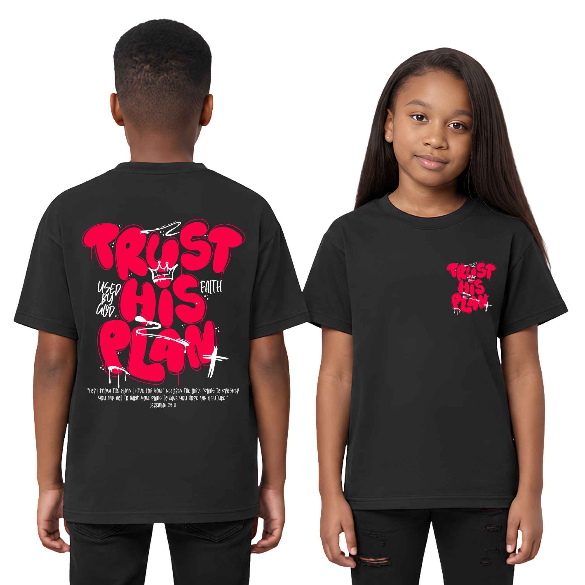 God's Plan My Plan, Trust His Plan Kids Christian T-Shirt , Trust God Shirt, God's Plan, Used By God Clothing, Christian Apparel, Christian T-Shirts, Christian Shirts, christian t shirts for women, Men's Christian T-Shirt, Christian Clothing, God Shirts, christian clothing t shirts, Christian Sweatshirts, womens christian t shirts, t-shirts about jesus, God Clothing, Jesus Clothes, God Is Dope, Art Of Homage, Red Letter Clothing, Elevated Faith, Beacon Threads, God The Father Apparel, Jeremiah 29:11 Tee