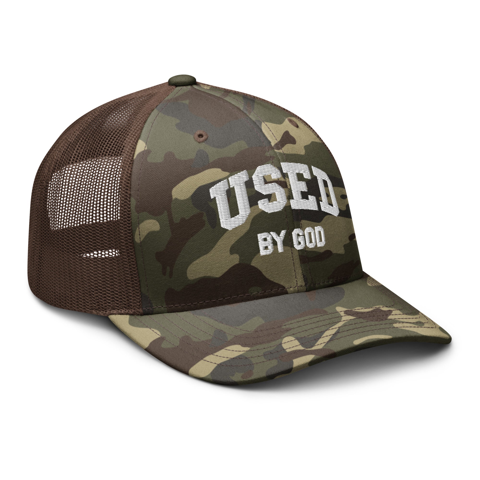 UBG Collegiate Camo Trucker Hat