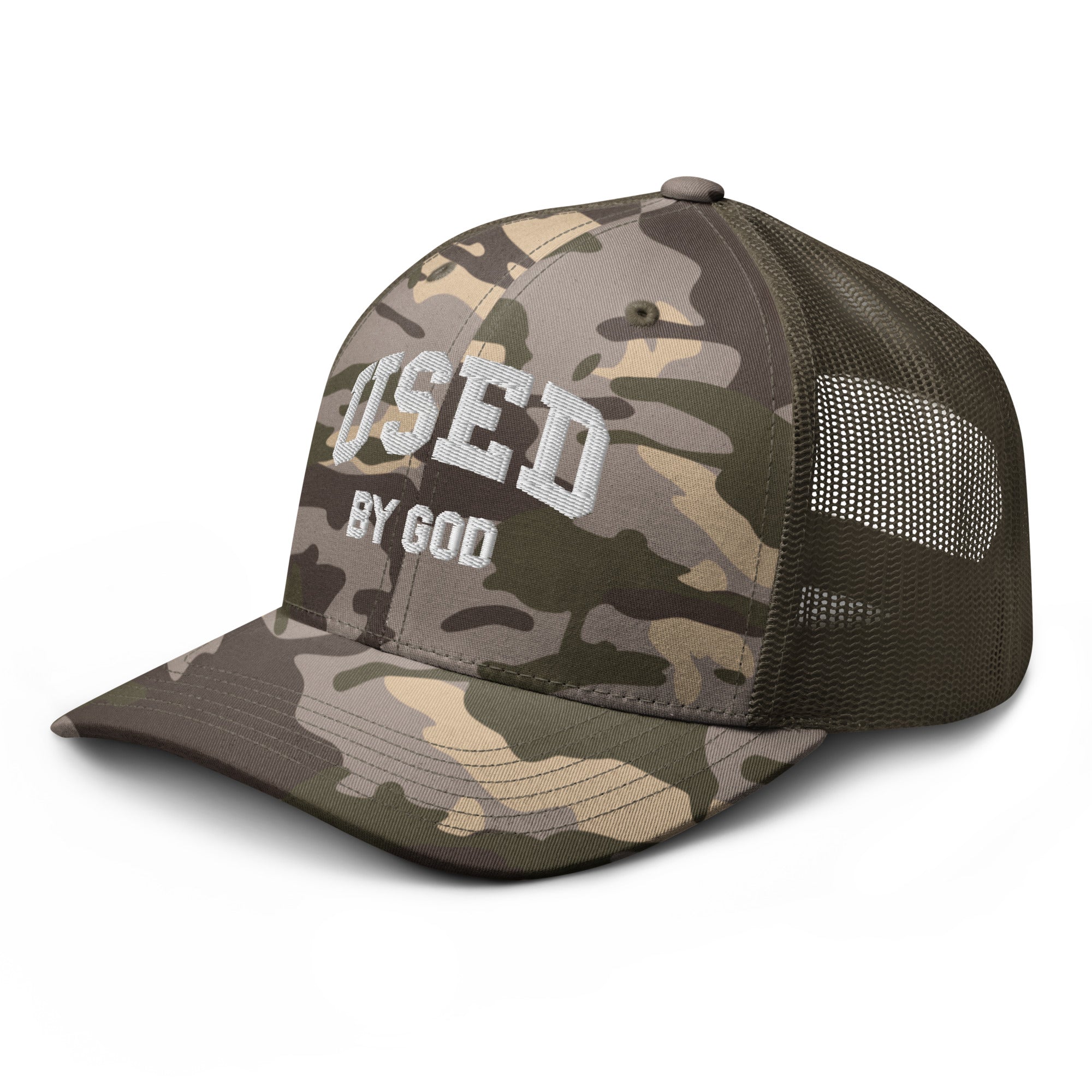 UBG Collegiate Camo Trucker Hat