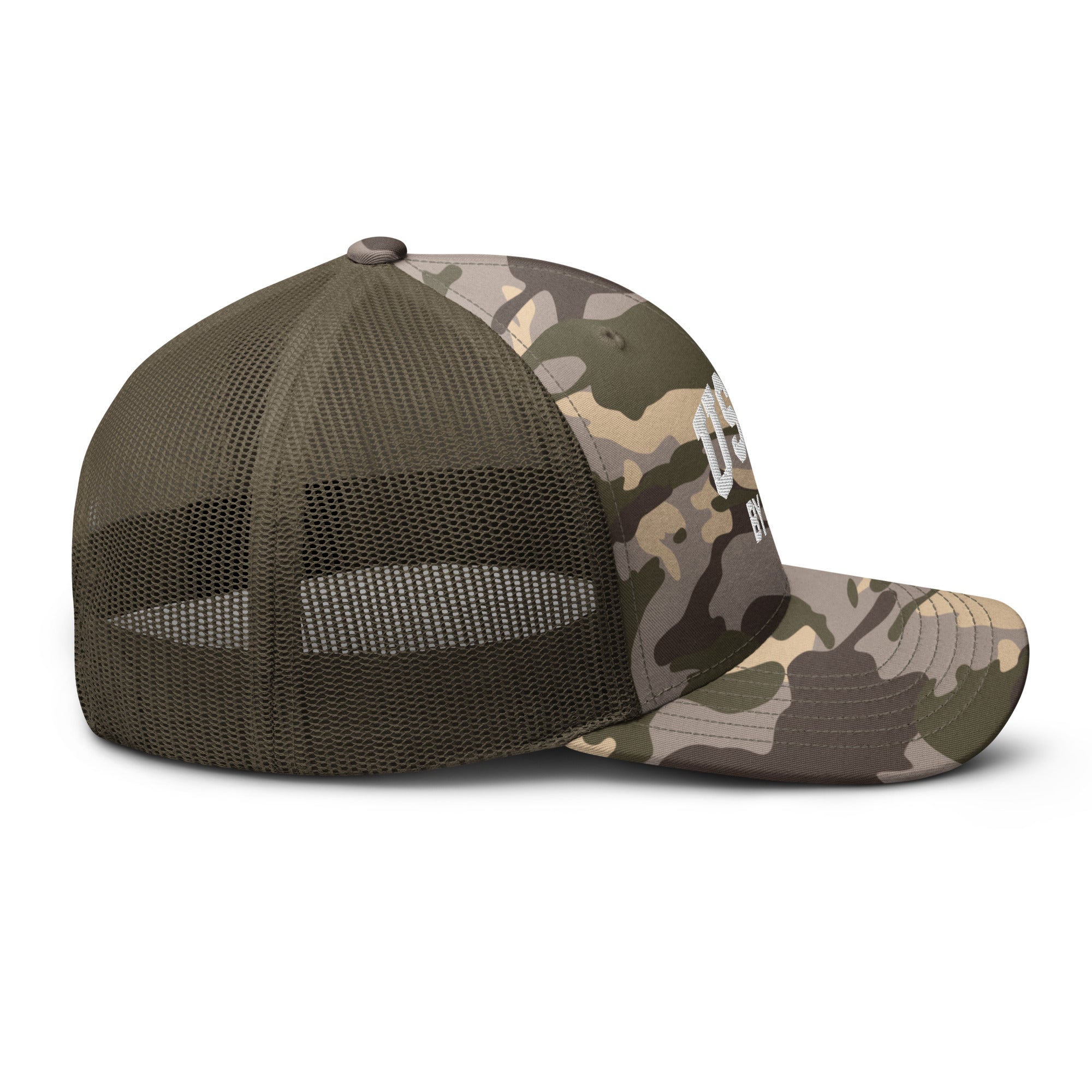 UBG Collegiate Camo Trucker Hat