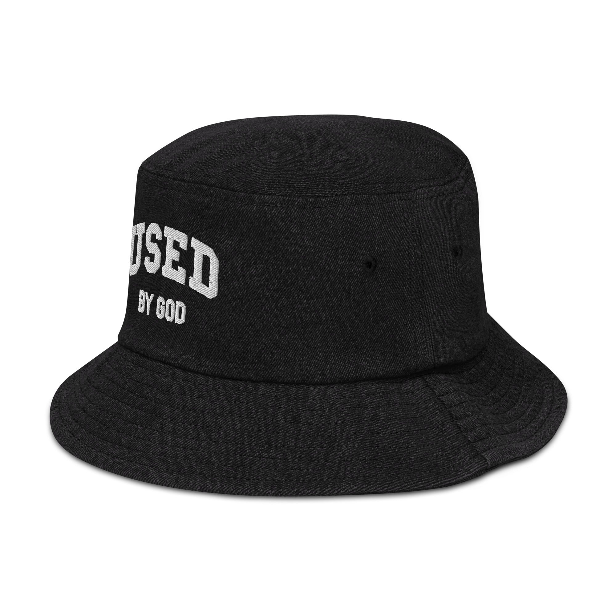 UBG Collegiate Denim Bucket Hat