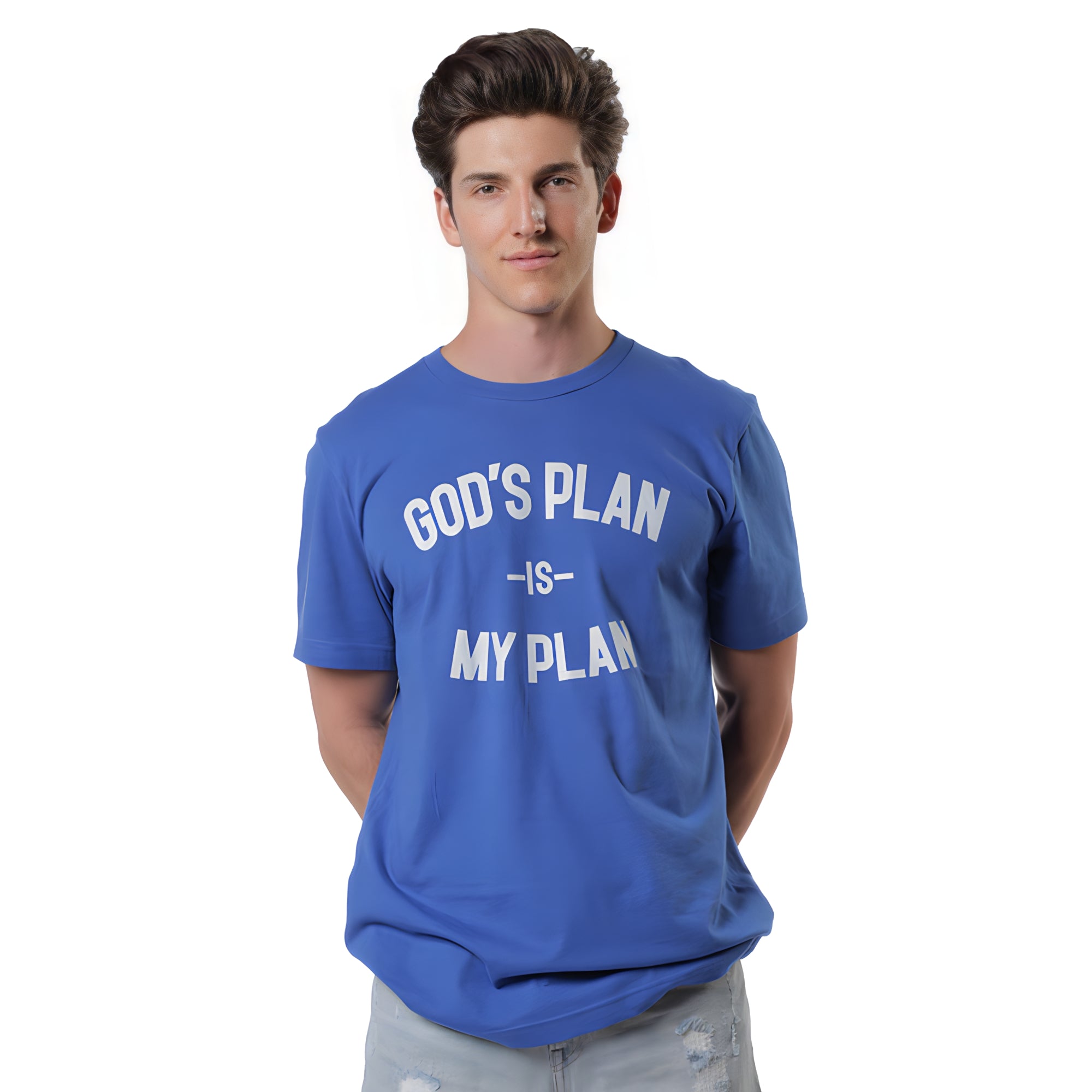 God's Plan My Plan Original Tee, Used By God, Used By God Clothing, Christian Apparel, Christian T-Shirts, Christian Shirts, christian t shirts for women, Men's Christian T-Shirt, Christian Clothing, God Shirts, christian clothing t shirts, Christian Sweatshirts, womens christian t shirts, t-shirts about jesus, God Clothing, Jesus Hoodie, Jesus Clothes, God Is Dope, Art Of Homage, Red Letter Clothing, Elevated Faith, Beacon Threads, God The Father Apparel