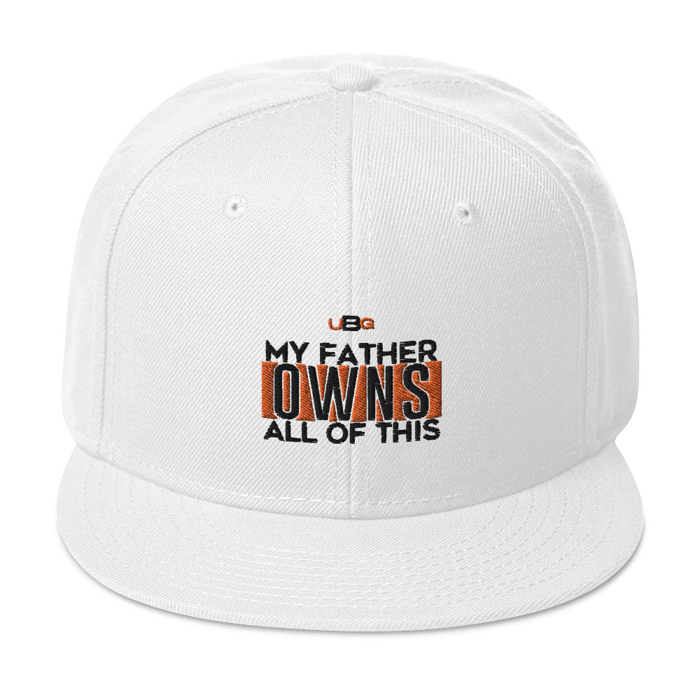 christian hats, my father owns all of this, used by god clothing, used by god, christian apparel