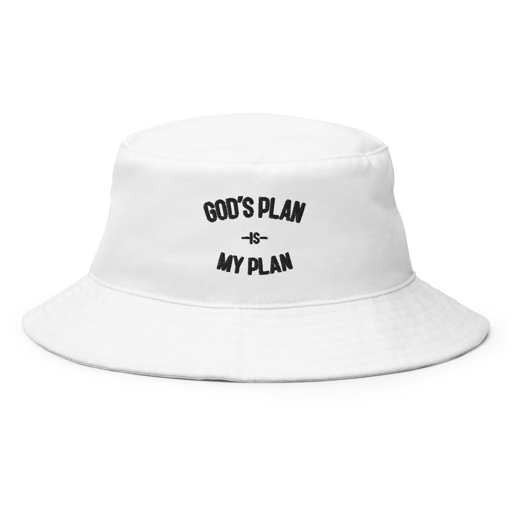God's Plan My Plan Bucket Hat, Used By God, Used By God Clothing, Christian Apparel, Christian Hats, Christian T-Shirts, Christian Clothing, God Shirts, Christian Sweatshirts, God Clothing, Jesus Hoodie, Jesus Clothes, God Is Dope, Art Of Homage, Red Letter Clothing, Elevated Faith, Active Faith Sports, Beacon Threads, God The Father Apparel