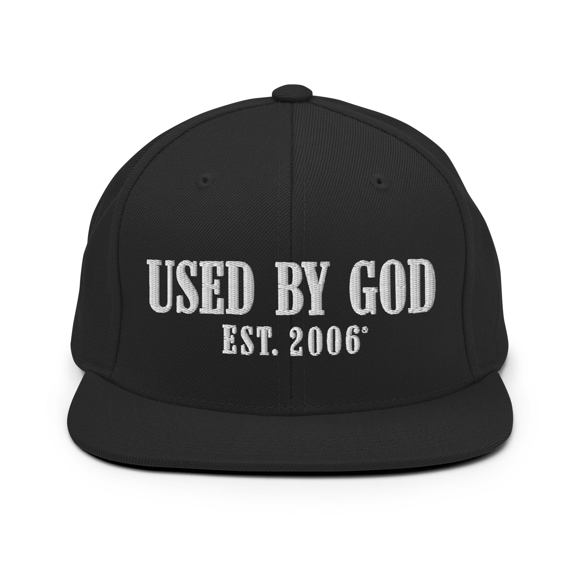 Used By God Est. 2006 Snapback Hat