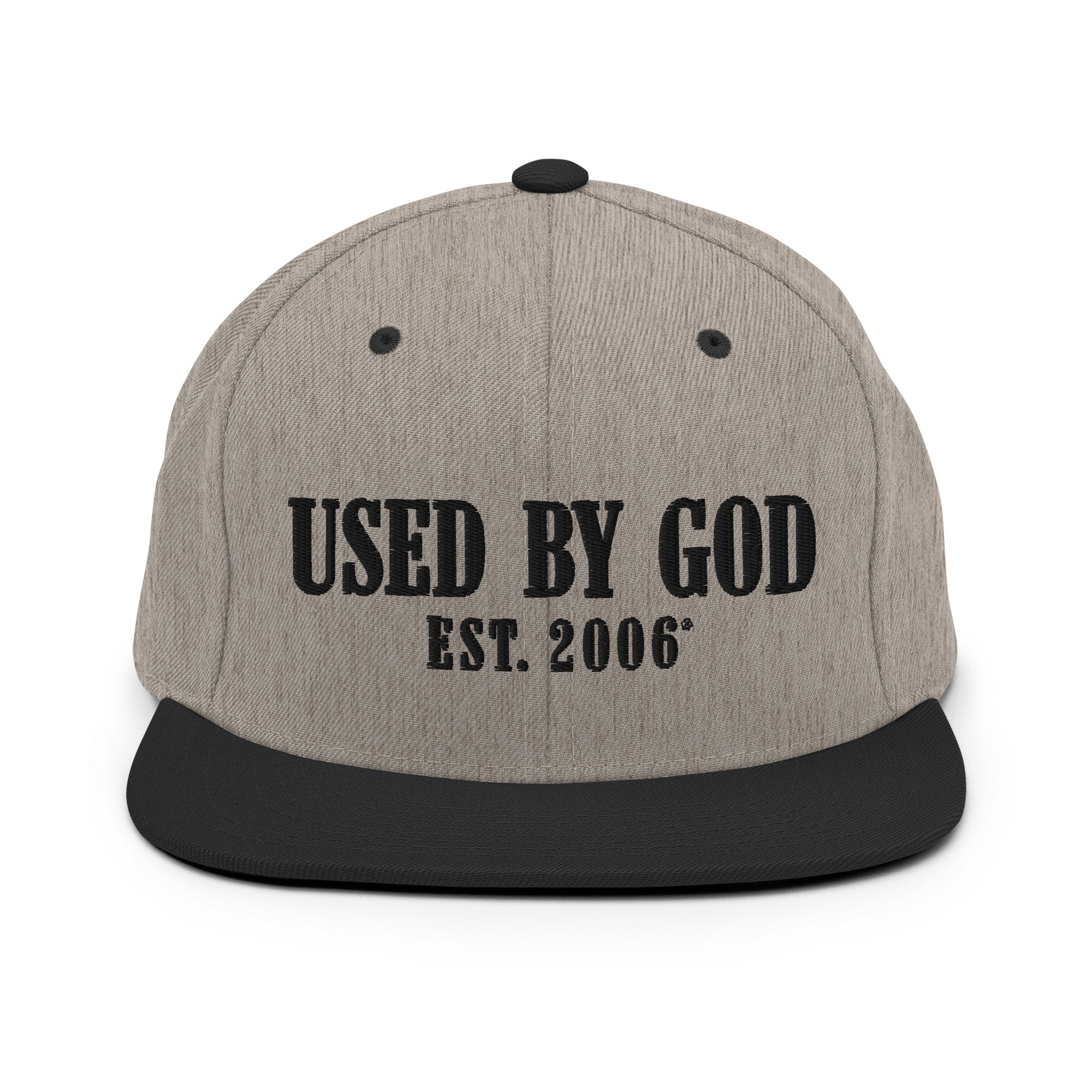 Used By God Est. 2006 Original Snapback Hat