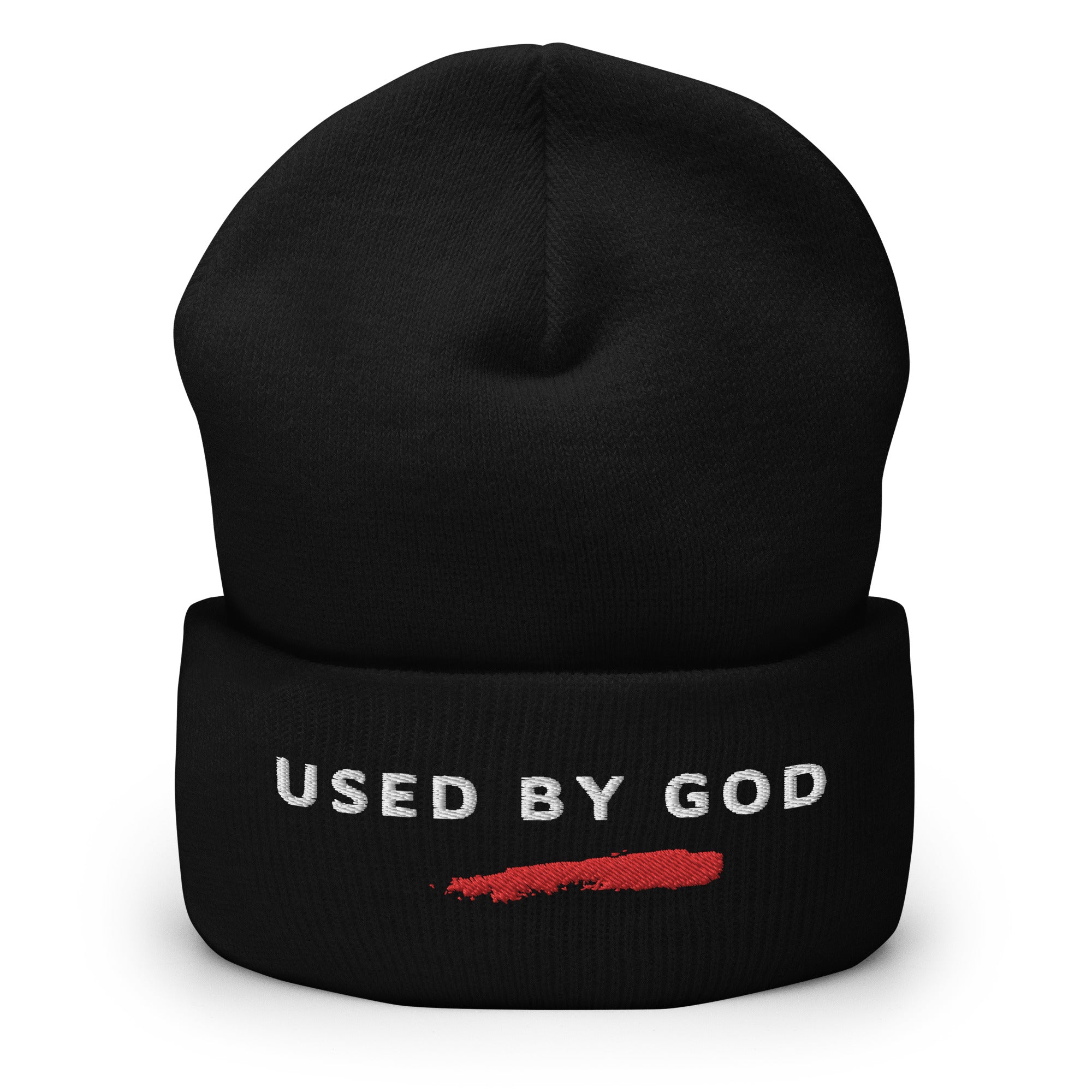 By His Stripes Used Beanie, Used By God, Used By God Clothing, Christian Apparel, Christian Hats, Christian T-Shirts, Christian Clothing, God Shirts, Christian Sweatshirts, God Clothing, Jesus Hoodie, Jesus Clothes, God Is Dope, Art Of Homage, Red Letter Clothing, Elevated Faith, Active Faith Sports, Beacon Threads, God The Father Apparel