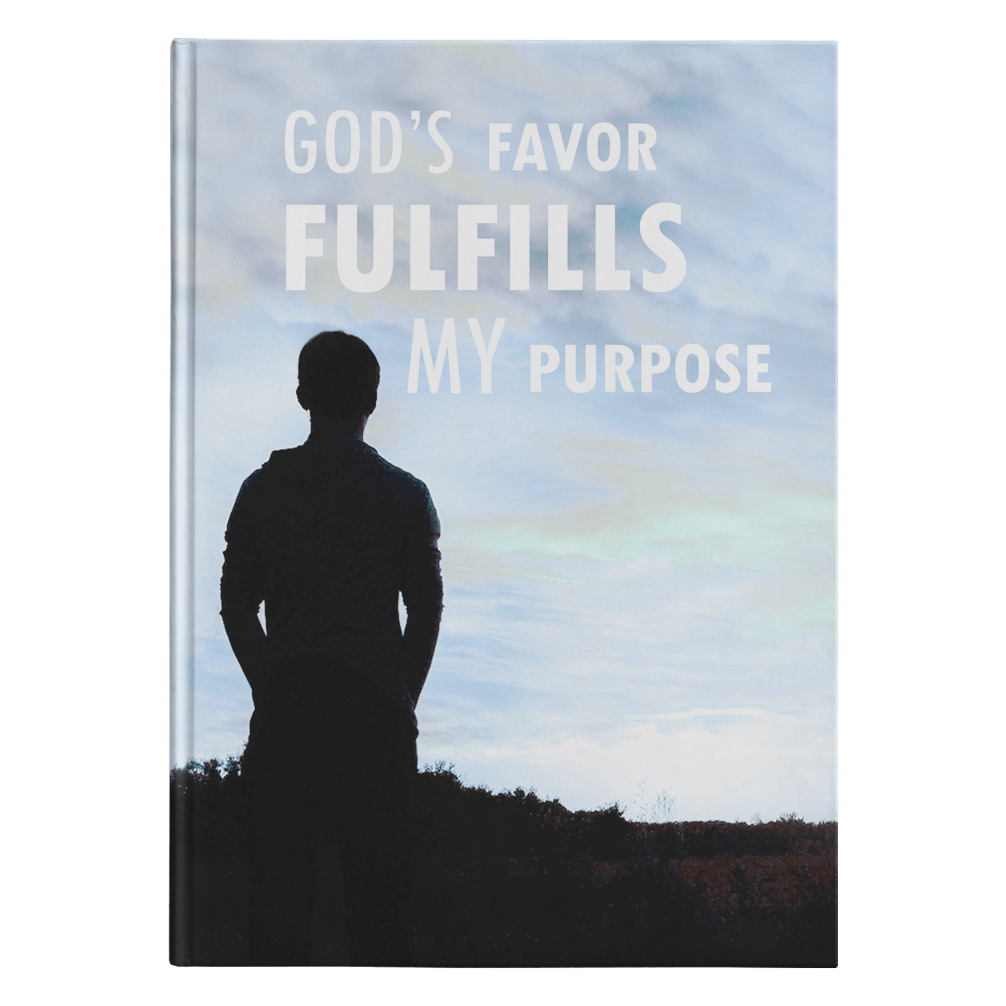 God's Favor Fulfills My Purpose Journal - Used by God Clothing