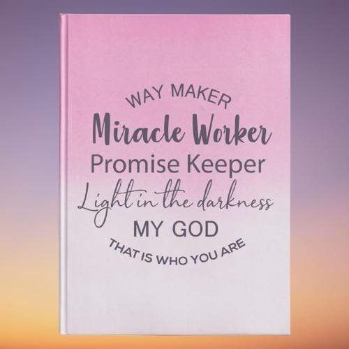 Journals Way Maker Miracle Worker Journal christian clothing brand christian tees christian apparel christian shirts christian tshirts faith hoodies christian hoodies used by god clothing favored by god clothing christian clothing faith apparel christian shirts christian tshirts favored by god favored by god clothing used by god clothing christian jewelry christian gifts christian apparel for women christian apparel for men faith over fear christian tank tops christian sportswear christian activewear