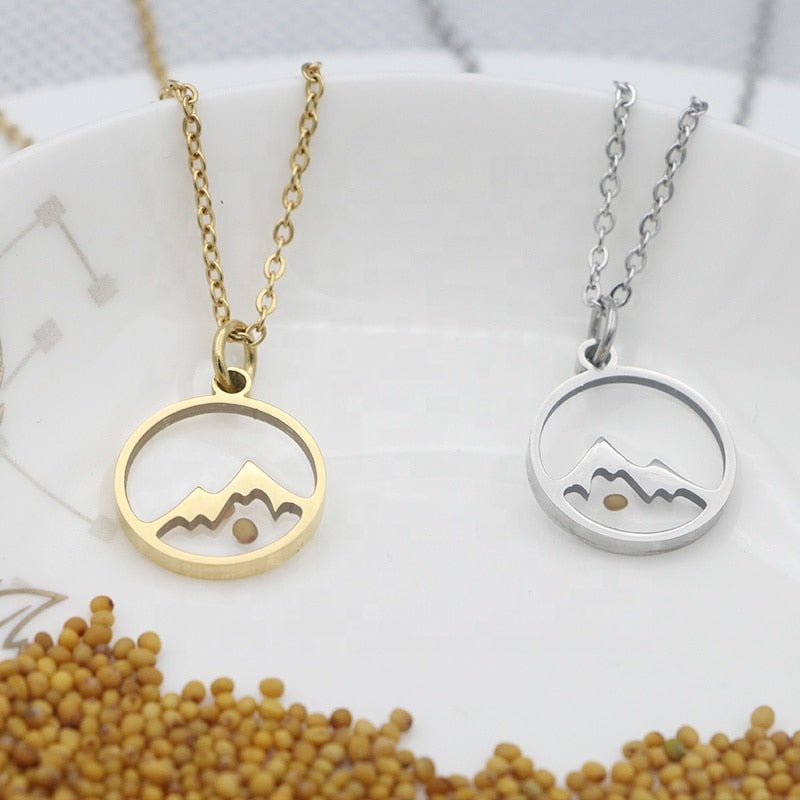 Move Mountains Mustard Seed Necklace
