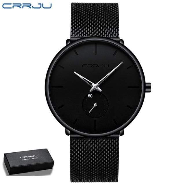 CRRJU Luxury Quartz Men's Watch - Used by God Clothing