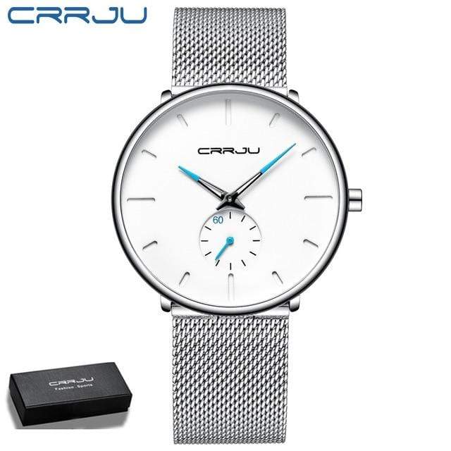 CRRJU Luxury Quartz Men's Watch - Used by God Clothing