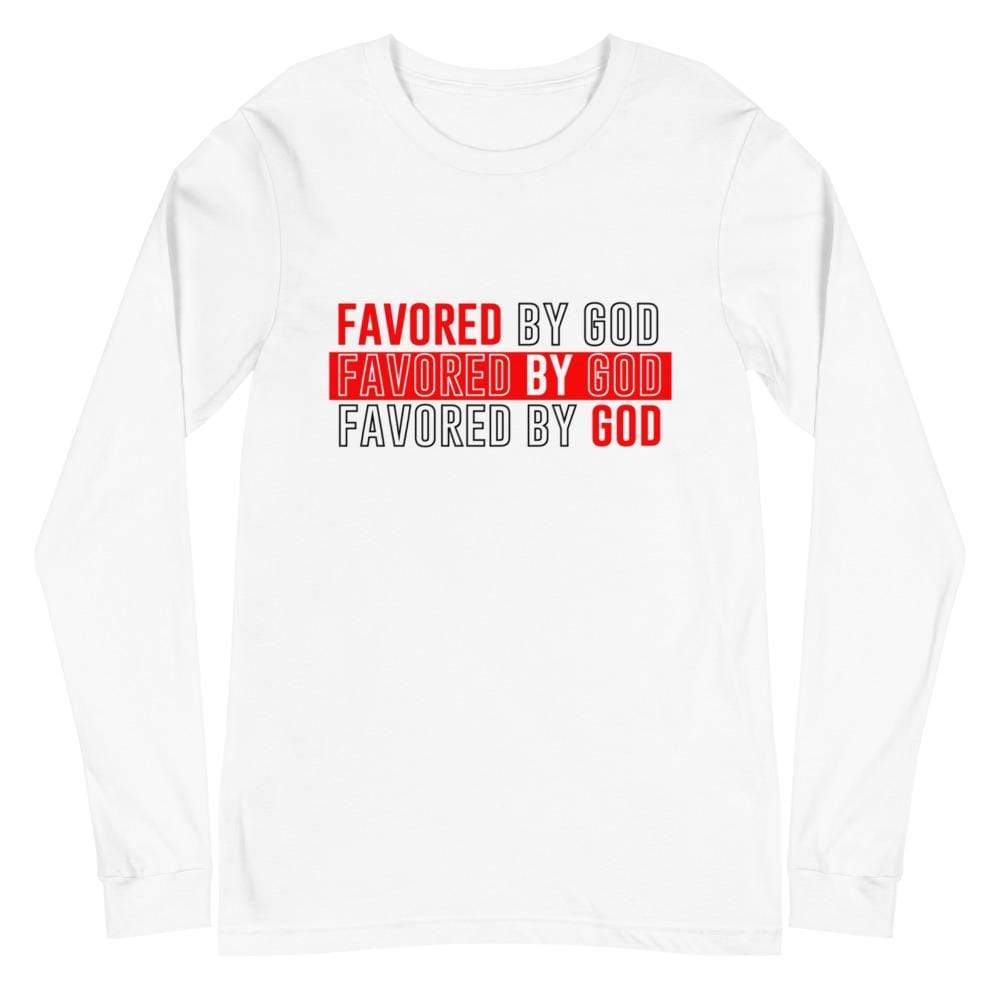 Favored By God Women's Long Sleeve Tee - Used by God Clothing